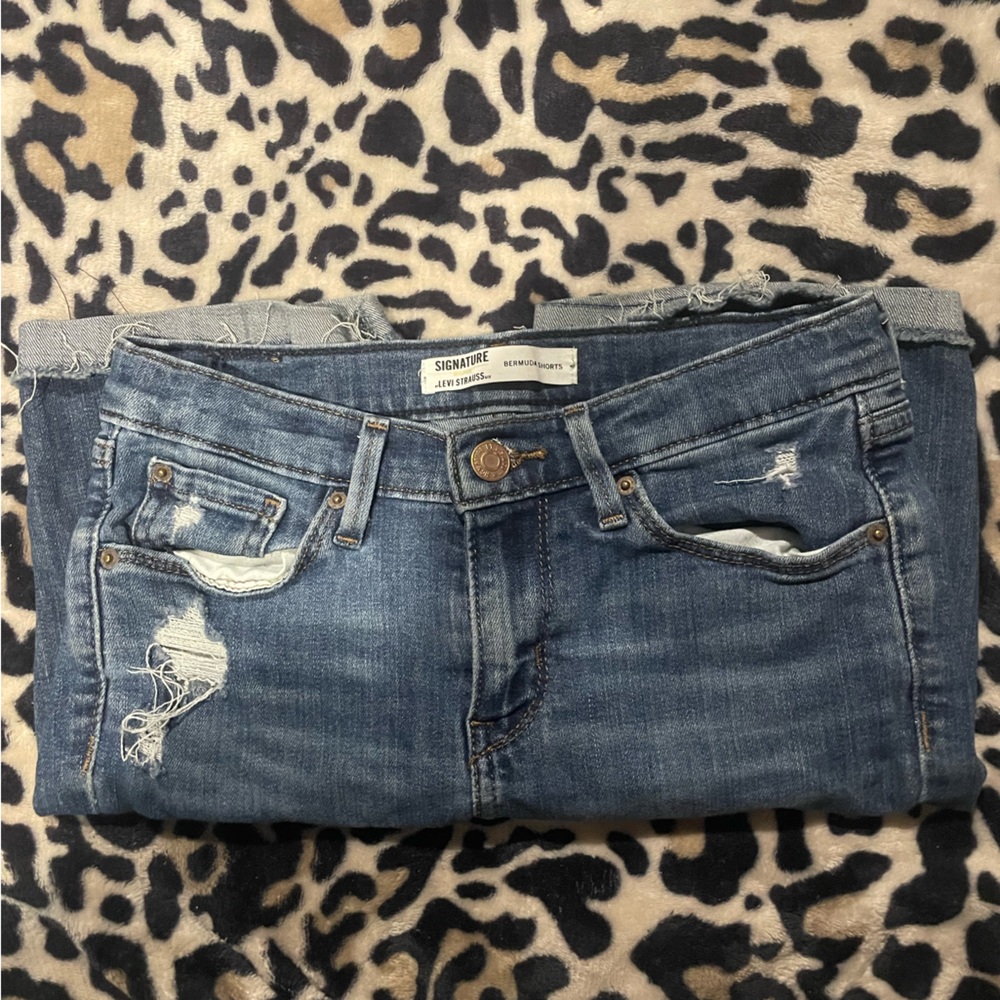 Levi jean shorts youth